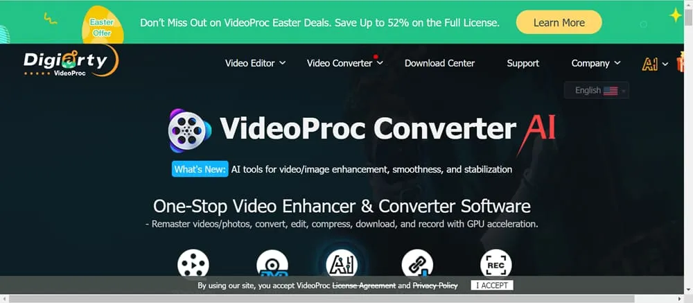 موقع VideoProc Converter