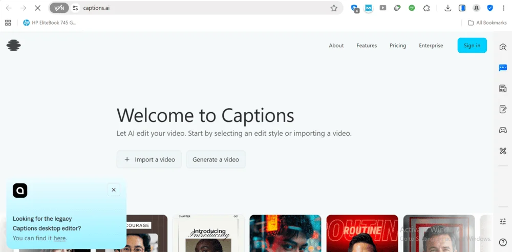 موقع Caption موقع Caption