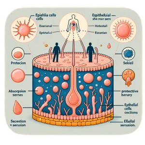 شرح Epithelial cells بالصور ترجمة باللغة العربية