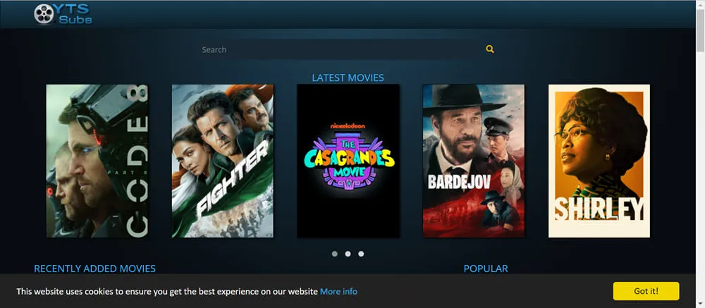 موقع YIFY Subtitles موقع YIFY Subtitles