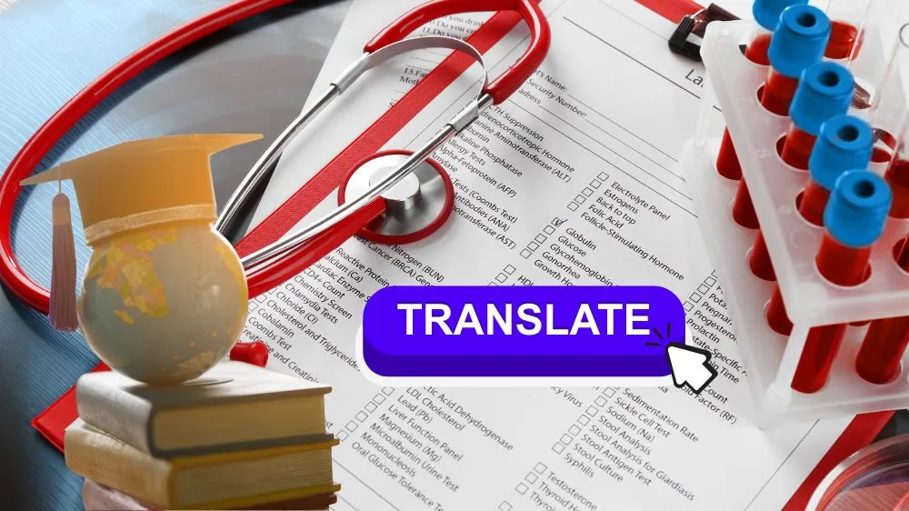 كيف يمكن ترجمة تقرير طبي؟