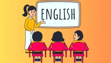 معلمة لغة انجليزية