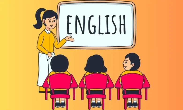 معلمة لغة انجليزية