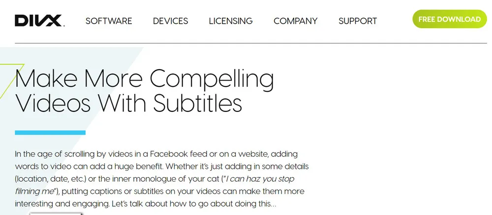 موقع DivX Subtitles موقع DivX Subtitles