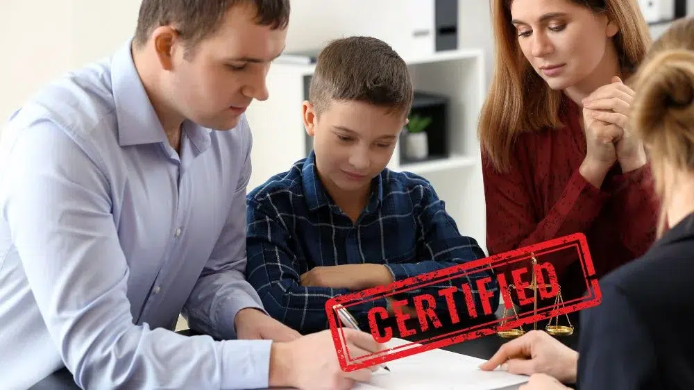 ترجمة وثيقة صك الحضانة ترجمة وثيقة صك الحضانة