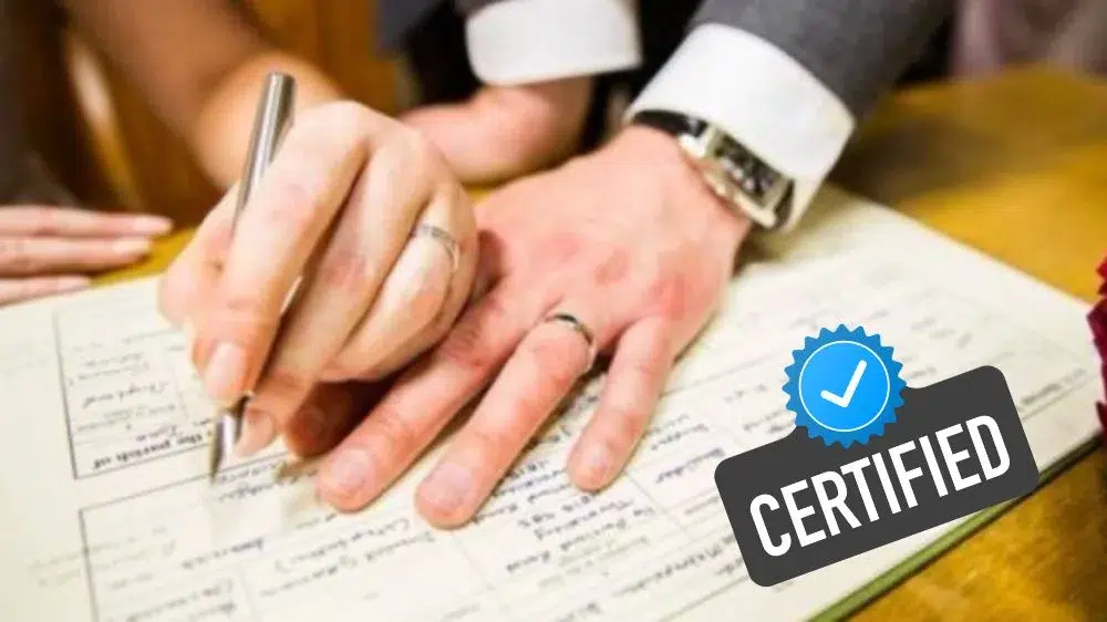 ترجمة وثيقة عقد الزواج ترجمة وثيقة عقد الزواج