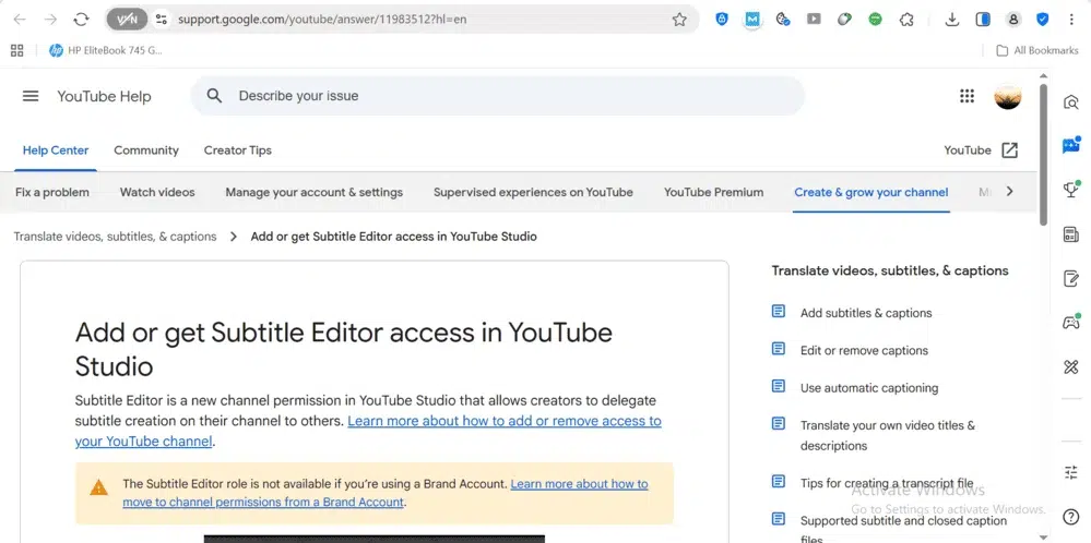 موقع Youtube Subtitle Editor موقع Youtube Subtitle Editor