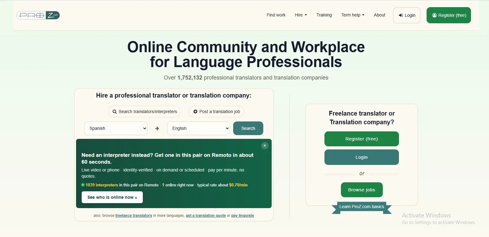 Proz موقع ترجمة المصطلحات الطبية Proz موقع ترجمة المصطلحات الطبية